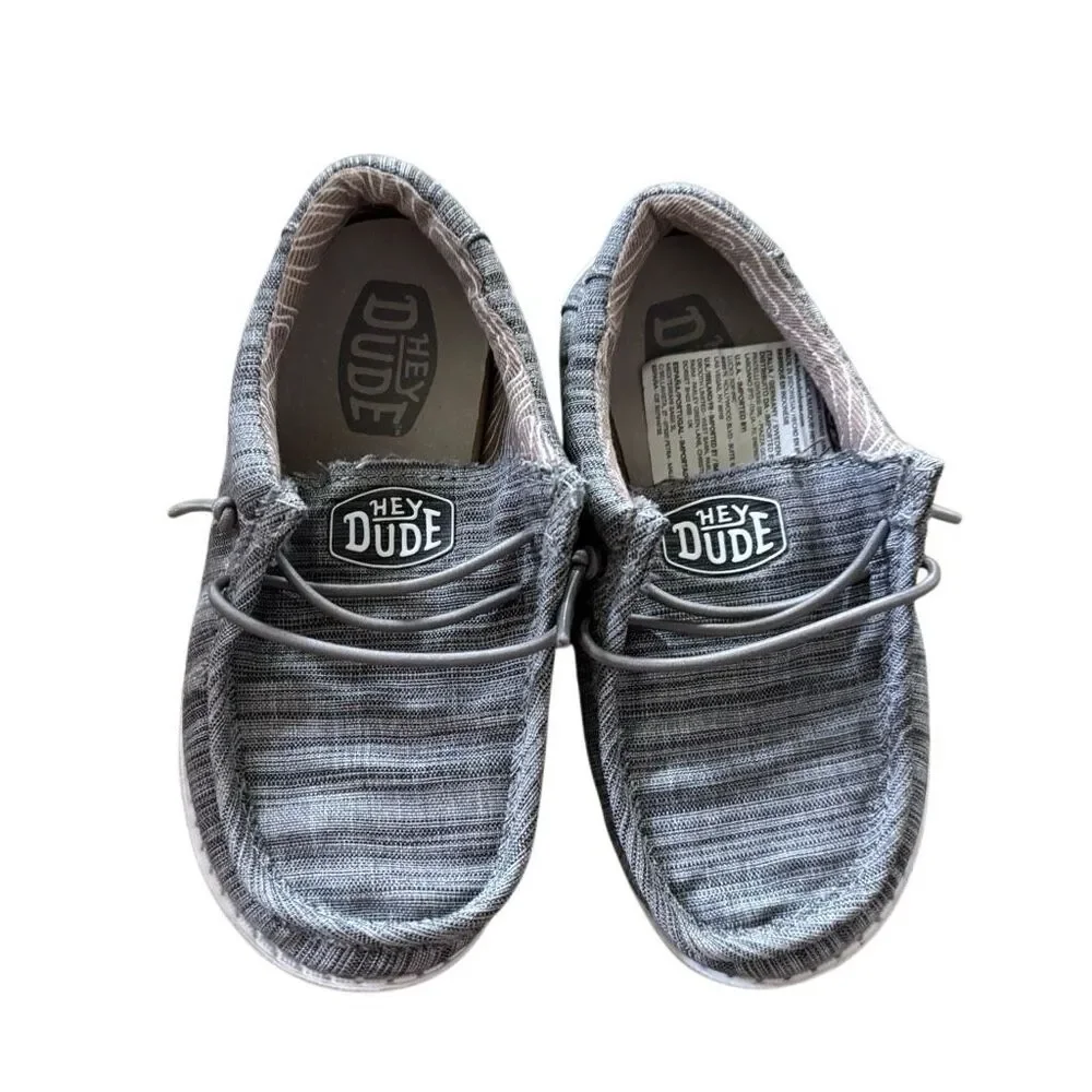 Hey Dude Wally Toddler Linen Size K9 Kids Shoes